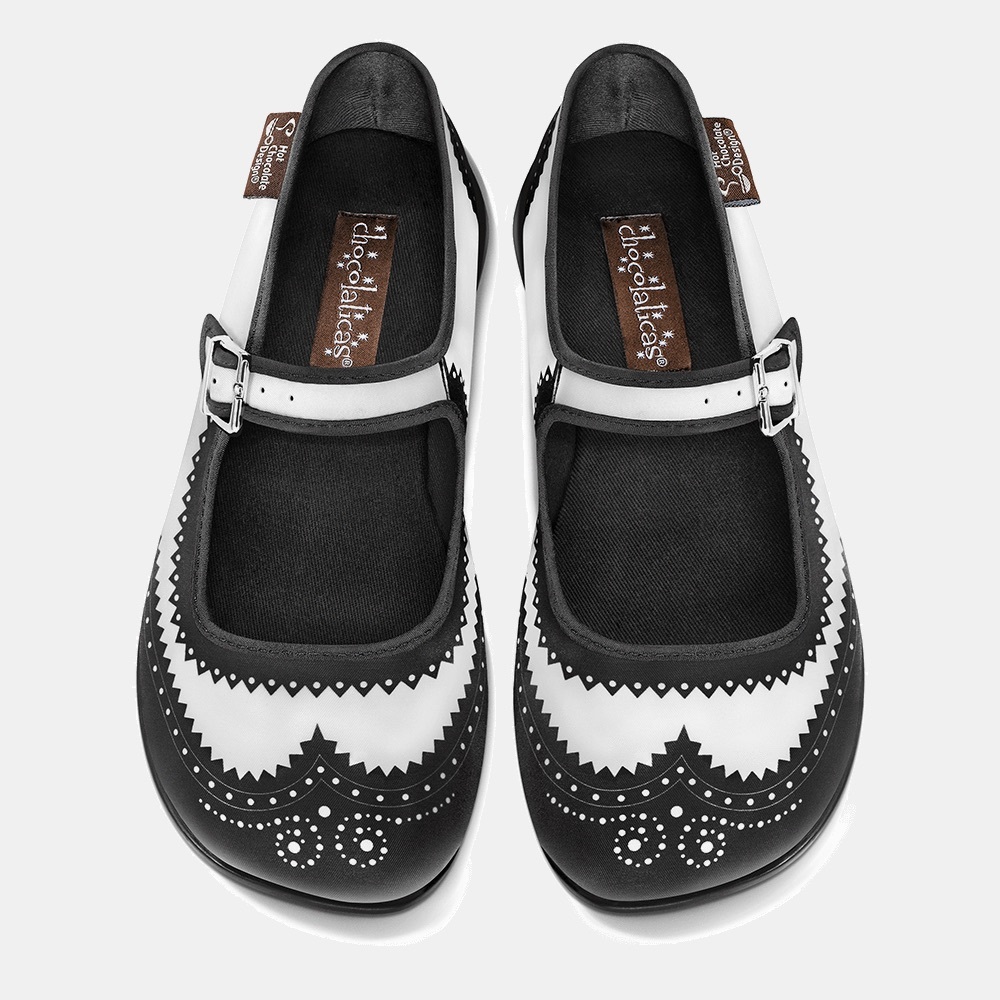Chocolaticas Habana Women's Mary Jane Flat Sz 5